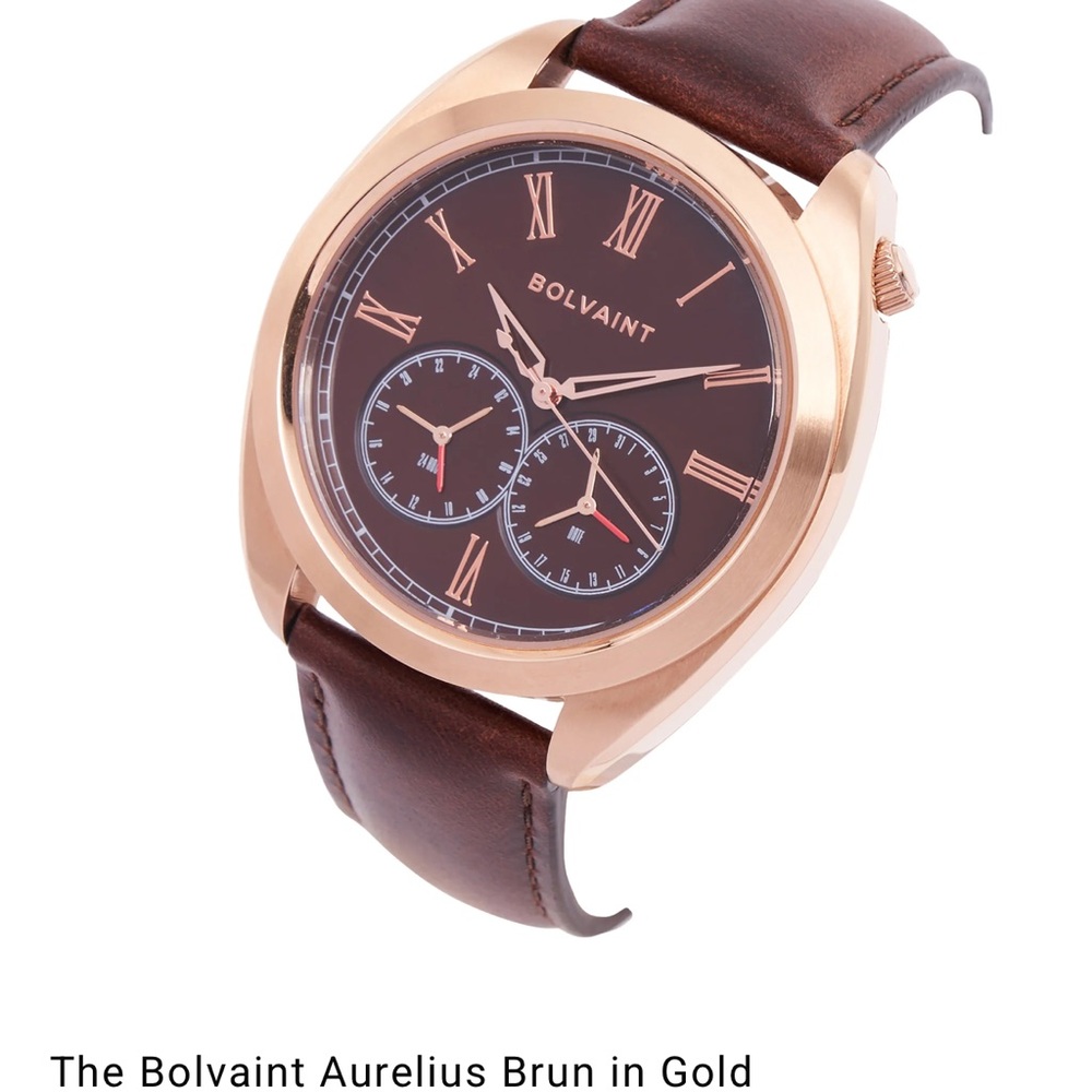 Aurelius Brun Gold Watch
